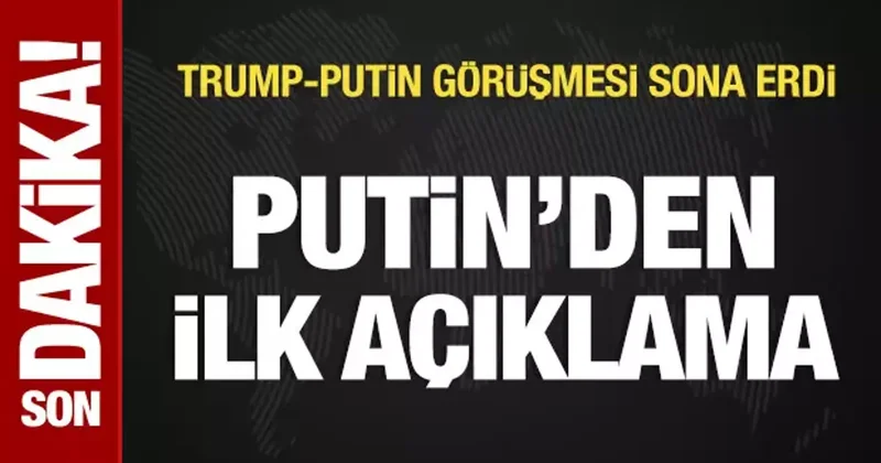 Son dakika... Putin ile Trump telefonda görüştü: İlk açıklama gekdi
