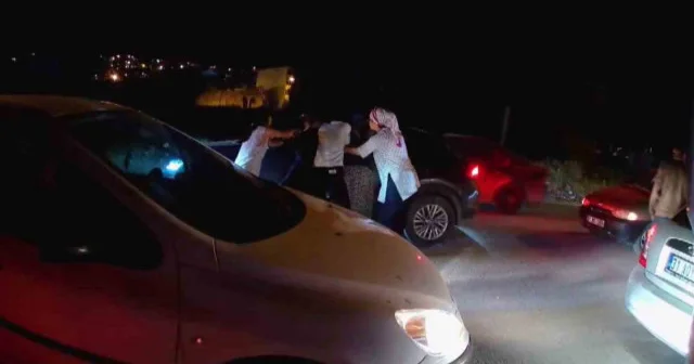 Hatay da şampiyonluk kutlamalarında kavga çıktı VİDEO İZLE