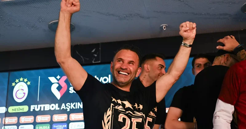 Süper Lig ekibinden Galatasaray ve Okan Buruk a tebrik
