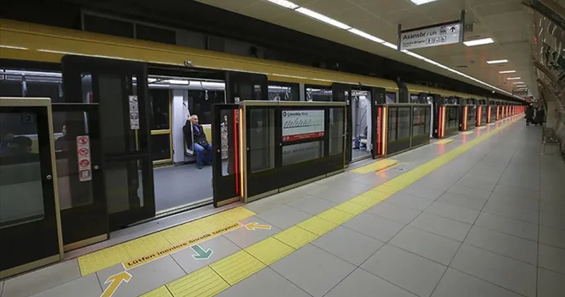 Metro hattında arıza! İşletmeye kapatıldı