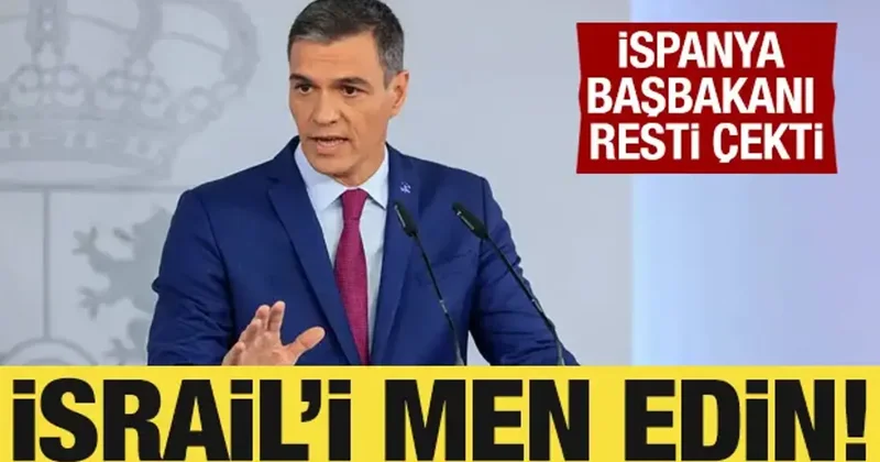 İspanya Başbakanı Sanchez: İsrail i Eurovision dan men edin!