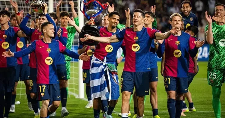 Avrupa nın 5 büyük liginde şampiyonluğunu ilan eden 4. takım Barcelona oldu