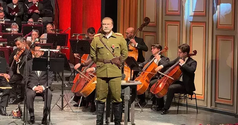 Atatürk’ün hayatı ‘Son Veda’ isimli konserle sahneye taşındı