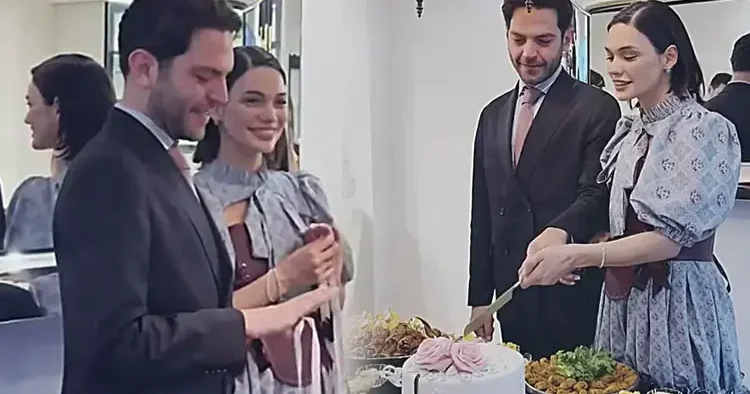 Evlilik yolunda ilk adım... Ünlü oyuncu nişanlandı