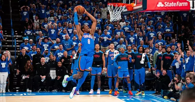 NBA Playoffs: Thunder dominate Nuggets in commanding Game 7 win