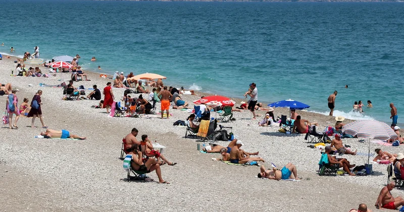 Antalya da deniz keyfi
