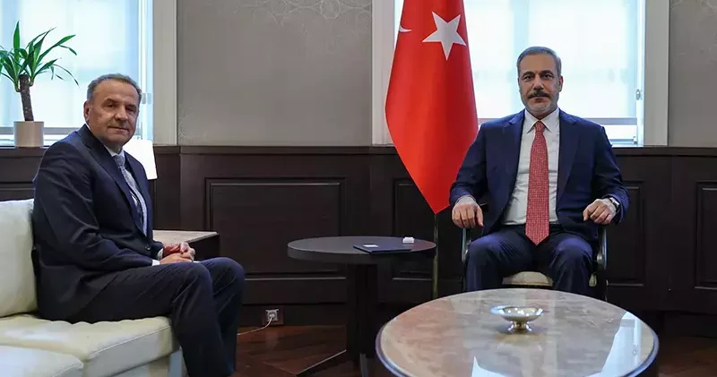 Bakan Fidan, Sosyal Demokrat Partisi Genel Başkanı Layic’i kabul etti