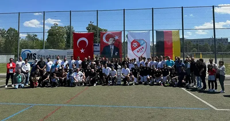 ATFF’nin 19 Mayıs’a özel futbolcu seçme etkinliği Stuttgart’ta düzenlendi