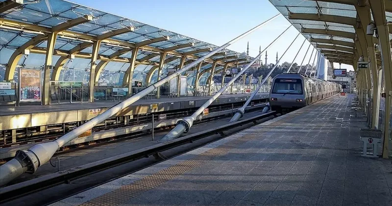 İstanbul da tramvay hattında arıza!