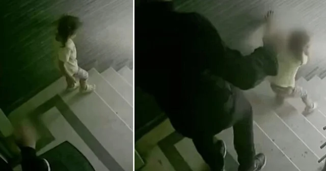 Küçük kızına dehşeti yaşattı: Tekme attığı çocuğu merdivenden yuvarlandı, gözaltına alındı İstanbul Haberleri