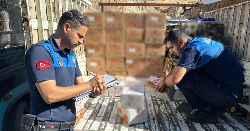 Mardin de son kullanma tarihi geçmiş 5 bin gıda ürünü imha edildi