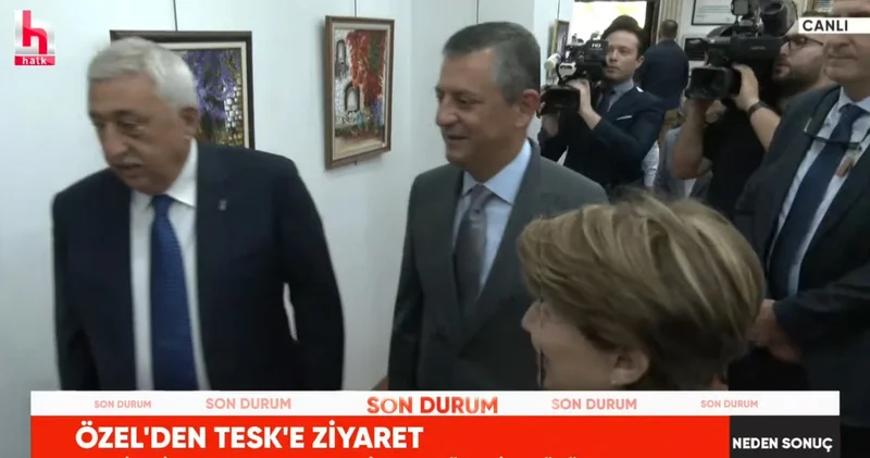 Özel den TESK e ziyaret