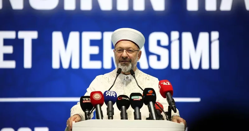 Diyanet İşleri Başkanı Ali Erbaş: Kur an bizim hayat rehberimizdir