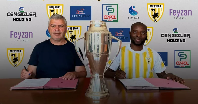 Muşspor dan Ohawuchi ile 2 yıllık sözleşme