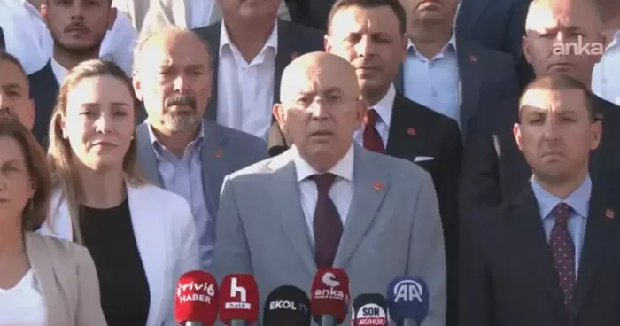 CHP nin 81 il başkanı Genel Merkez de basın açıklaması yaptı