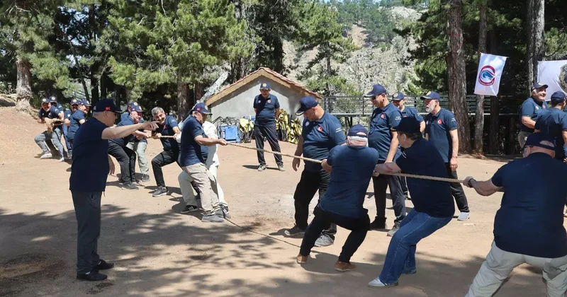 Kahraman gaziler Konya Büyükşehir in kampında