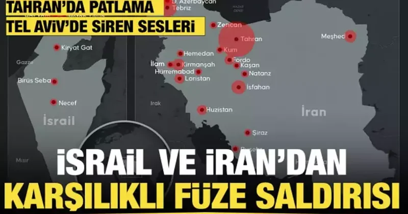 Son dakika... İran dan İsrail e yeni füze dalgası! Devrim Muhafızları: Bizi takip edin
