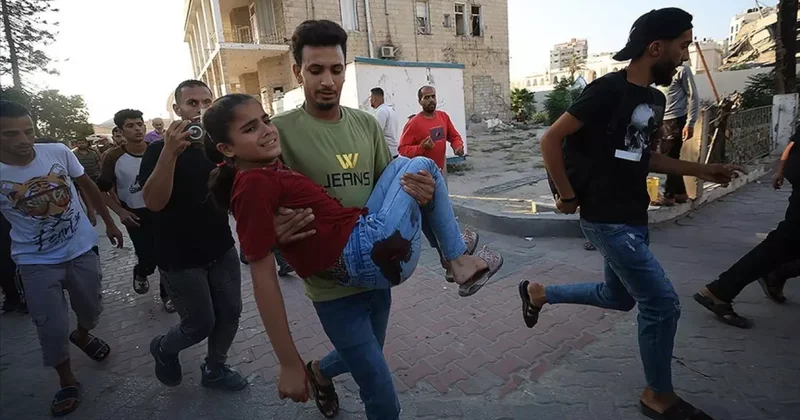 Tel Aviv’den Gazze’ye kanlı saldırı 16 şehit!