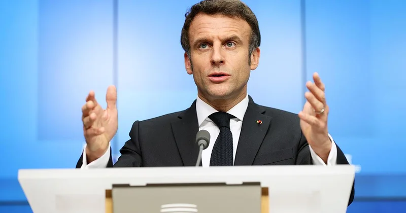Macron, İsrail in İran ın nükleer programıyla ilgisi olmayan saldırılarını sonlandırmasını istedi