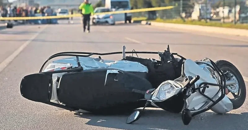 Her 2 kazadan birinde motosiklet var