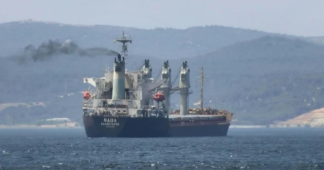 Çanakkale Boğazı nda gemi arızası Çanakkale Haberleri