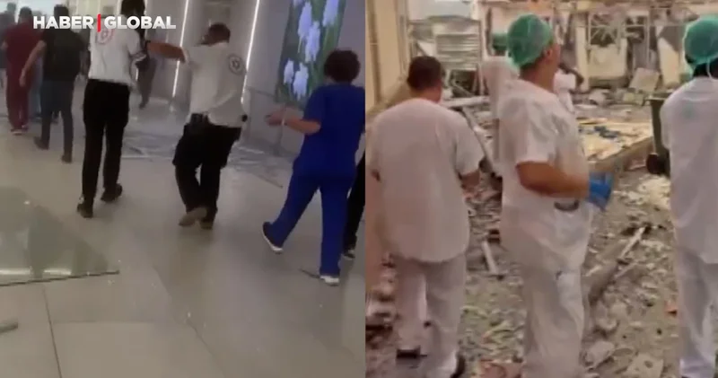 İran’ın füzeleri hastaneye isabet etti, İsrailli doktorlar böyle kaçtı