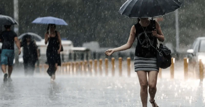 Meteorolojiden öğle saatlerinde sağanak uyarısı
