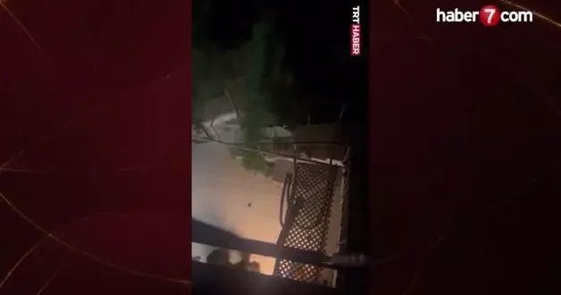 Katil İsrail güçlerinden Filistinli aileye baskın: İran füzelerini görüntülemişlerdi