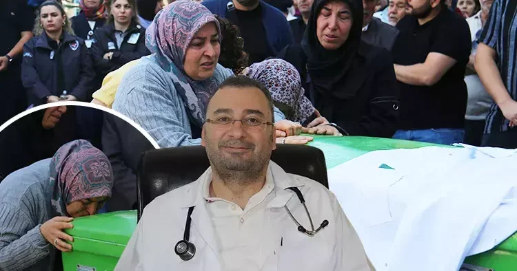 Genç doktorun kahreden ölümü: Hastane önündeki törende sevenleri gözyaşlarına boğuldu