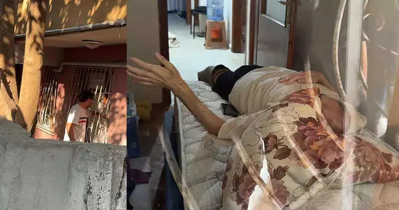 Avcılar da babasını evde yalnız bıraktı; sağlık ekiplerini azarladı, komşularıyla tartıştı