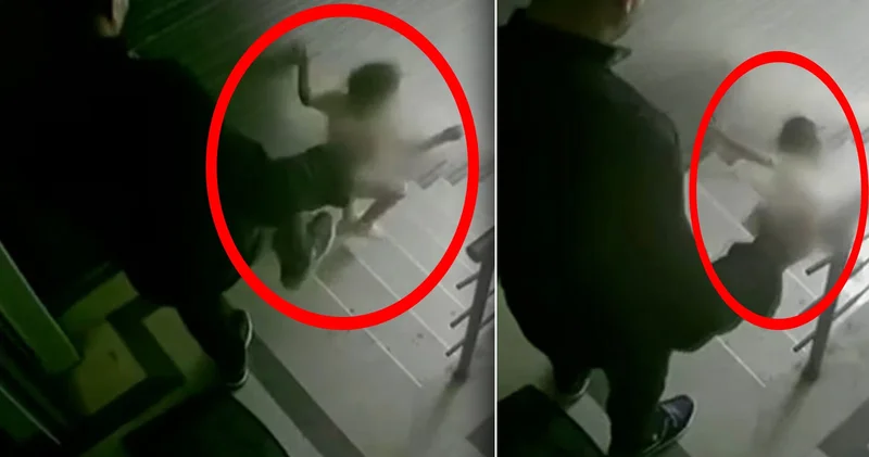 Kızını merdivenden tekme atarak yuvarlayan cani babanın emniyetteki ifadesi ortaya çıktı