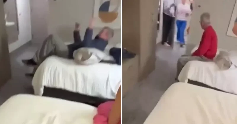 Genç kızların otel odasında korku dolu anları! Telefona sarılıp babalarını aradılar