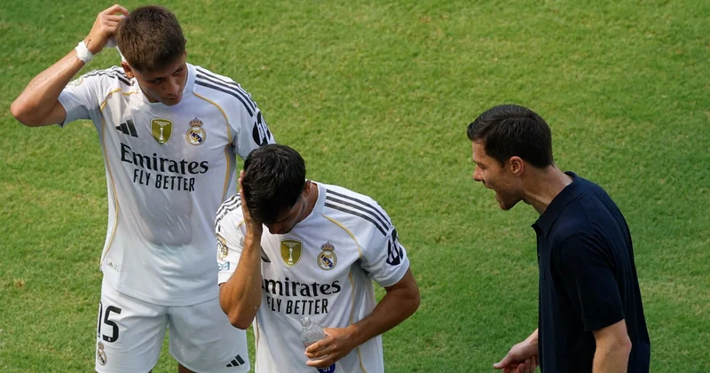 Arda Güler oyuna girene kadar Real Madrid tel tel döküldü, Xabi Alonso bağırıp çağırdı