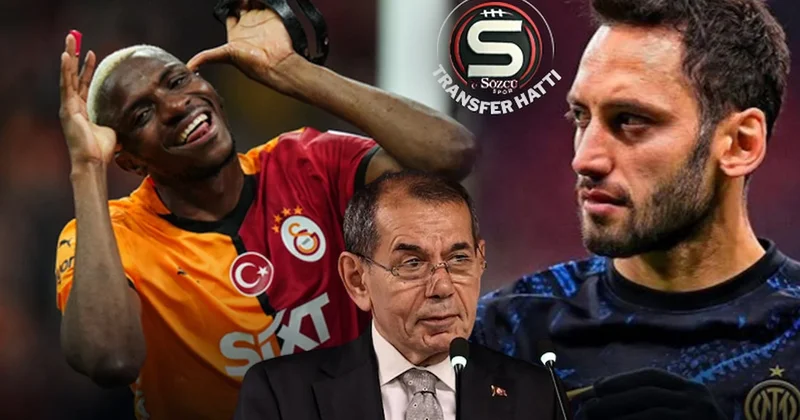 Osimhen ve Hakan Çalhanoğlu transferi için flaş açıklama! Sözcü Gazetesi