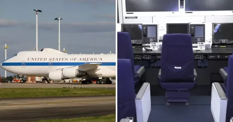 Trump ın Kıyamet Günü Uçağı Washington yakınına indi: İran a saldırı hazırlığı mı?