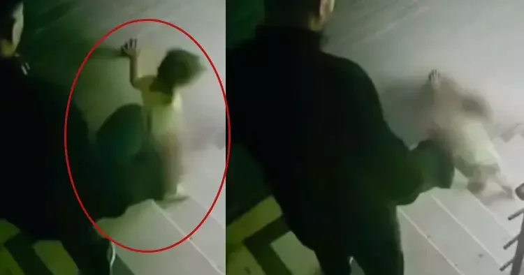 Babasının tekme attığı çocuk merdivenden yuvarlandı! Bakanlık harekete geçti