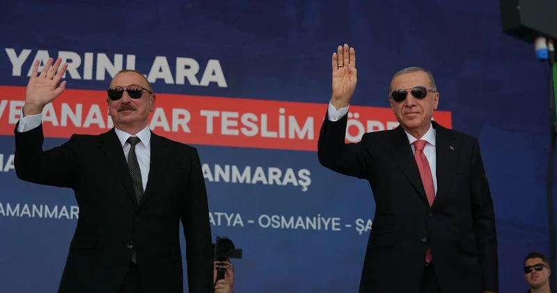 Azerbaycan Mahallesi açıldı! Erdoğan ve Aliyev den mesajlar: Türkiye ve Azerbaycan tüm sahalarda birbirinin yanında