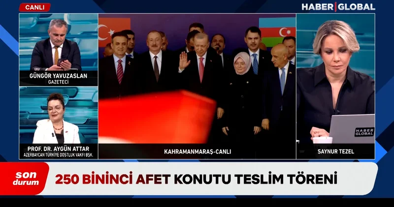 Prof. Dr. Aygün Attar: Kahramanmaraş taki törenin mesajları çok önemli