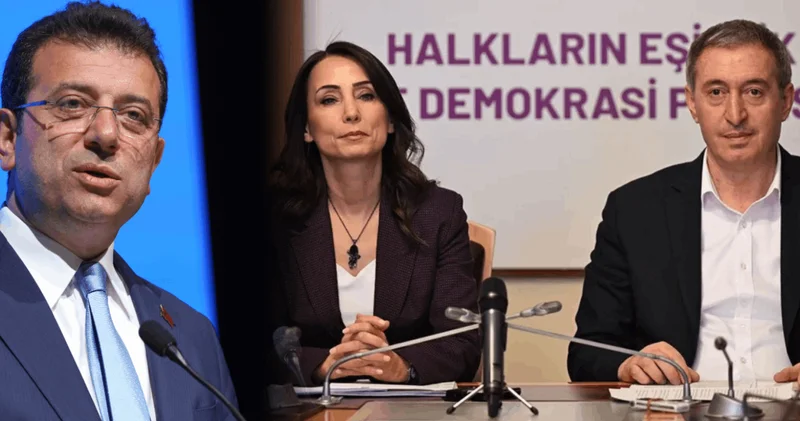 DEM den İmamoğlu na 3 ay sonra ilk ziyaret