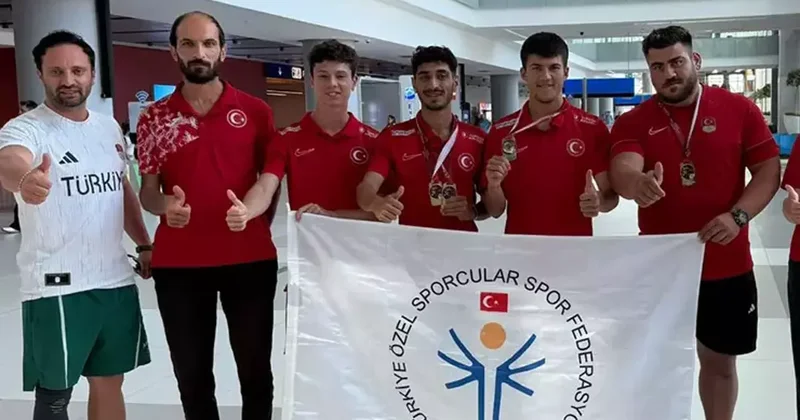 Para Atletizm Erkek Milli Takımı ndan 4 madalya Spor Haberleri