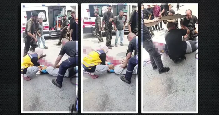 Kaynak sırasında damper kapağı kapandı: Kafası ezilen şoför hayatını kaybetti!