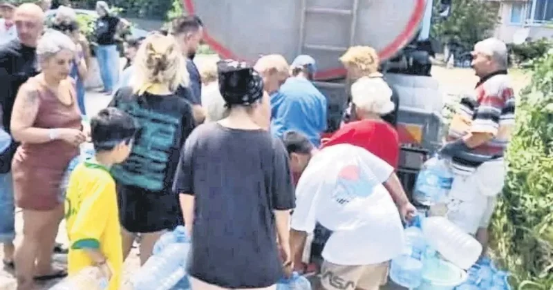 Belediye hizmetinde utandıran ayrımcılık! Elit mahalleye su var, diğerlerine yok