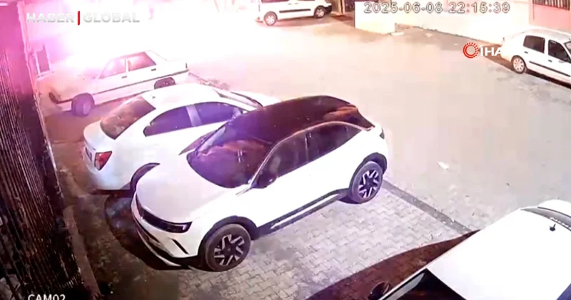 Şanlıurfa da molotof kokteylli kundaklamalar kamerada