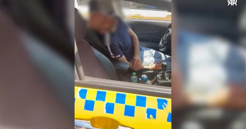 Kriz geçiren taksiciye 10 bin lira ceza! Uyuşturucu iddiası