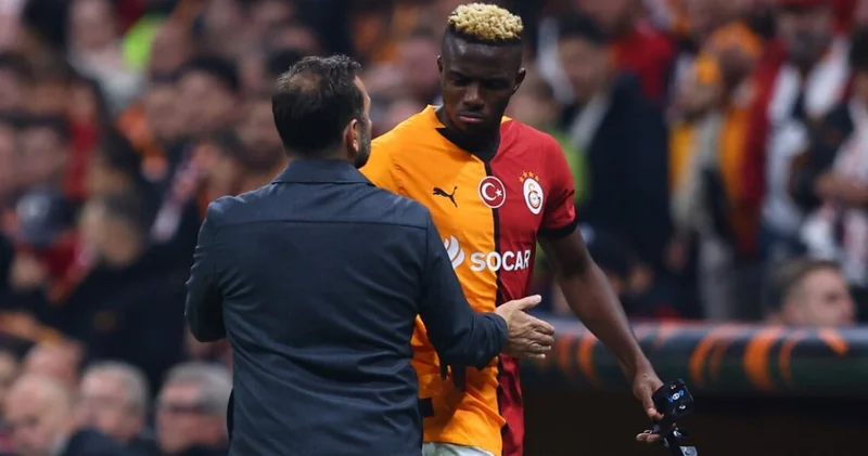 Okan Buruk çok istiyor Osimhen e asist yapar