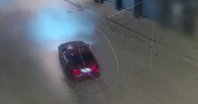 Yozgat ta drift atan magandaya 48 bin lira ceza uygulandı VİDEO İZLE