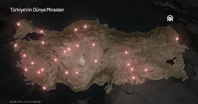 UNESCO Dünya Miras Listesi’ne Türkiye’den iki kültürel varlık daha girdi VİDEO İZLE