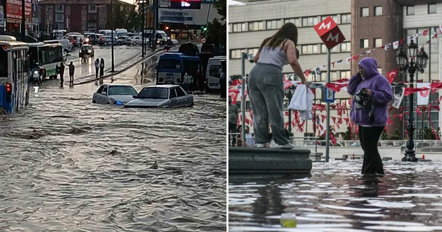 Ankara ya bir sağanak yağış uyarısı daha Ankara Haberleri