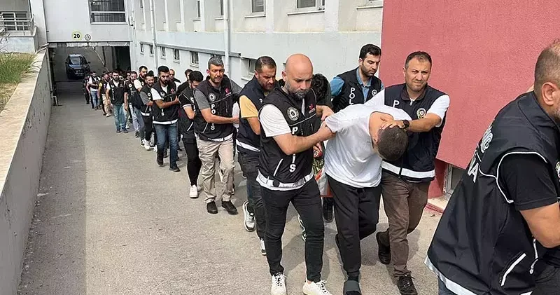 Narkokapan Adana 2 operasyonunda 152 tutuklama