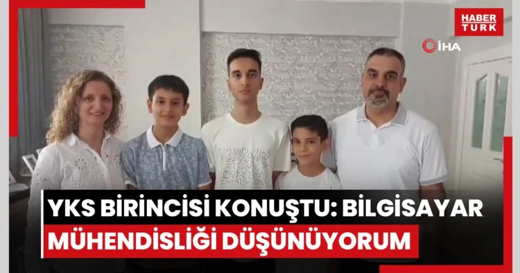 YKS birincisi konuştu: Bilgisayar mühendisliği düşünüyorum